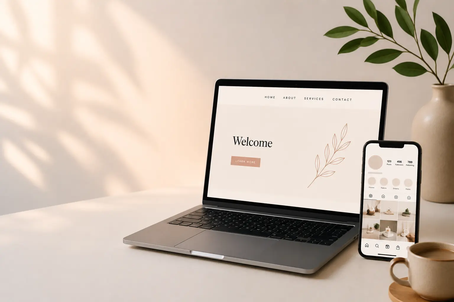 website or social media?